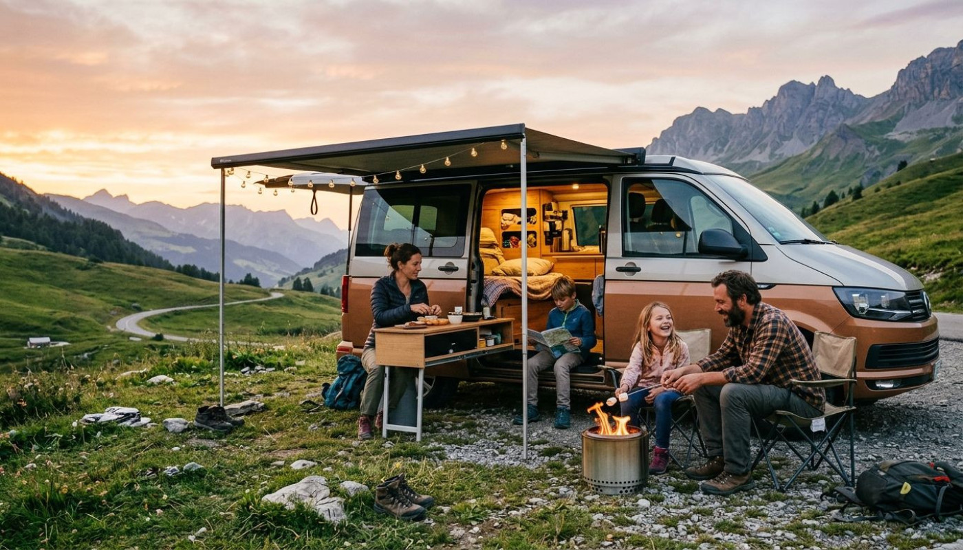 Comment maximiser l'expérience en van aménagé pour les familles ?